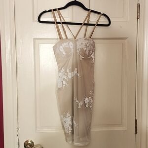 Material Girl Knee Length Party Dress